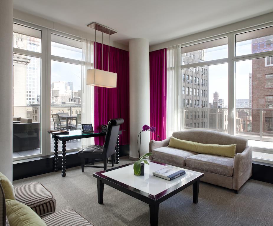 Royalton Park Avenue Hotel New York City Exterior photo A living room at the Standard East Village